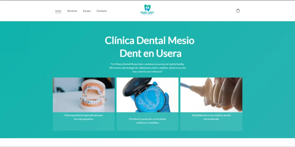 Vista previa del proyecto mesiodent